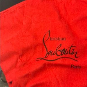 Christian Loubouiton dust bags